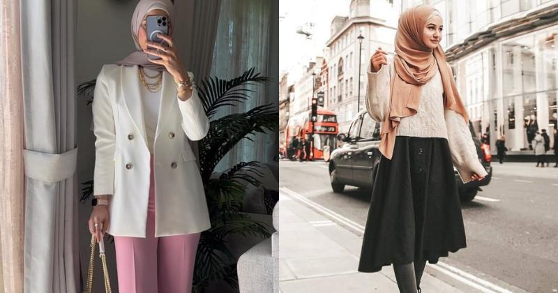 7 Inspirasi Outfit Hijab untuk Dinner saat Valentine, Tetap Stylish!
